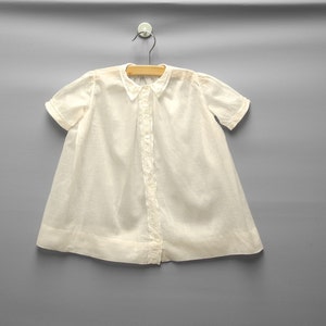 Vintage Baby Clothes | 1920&#39;s Blush Pink Cotton Lace Baby Girl Dress | Vintage Baby Dress | Size 12 Months