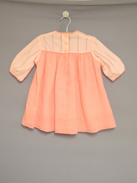 Vintage Baby Clothing | 1950's Coral Pink Kate Gr… - image 3