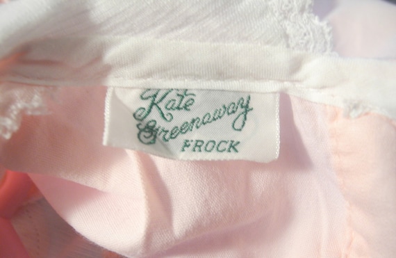 Vintage Baby Dress | 1950's Pink and White Kate G… - image 3