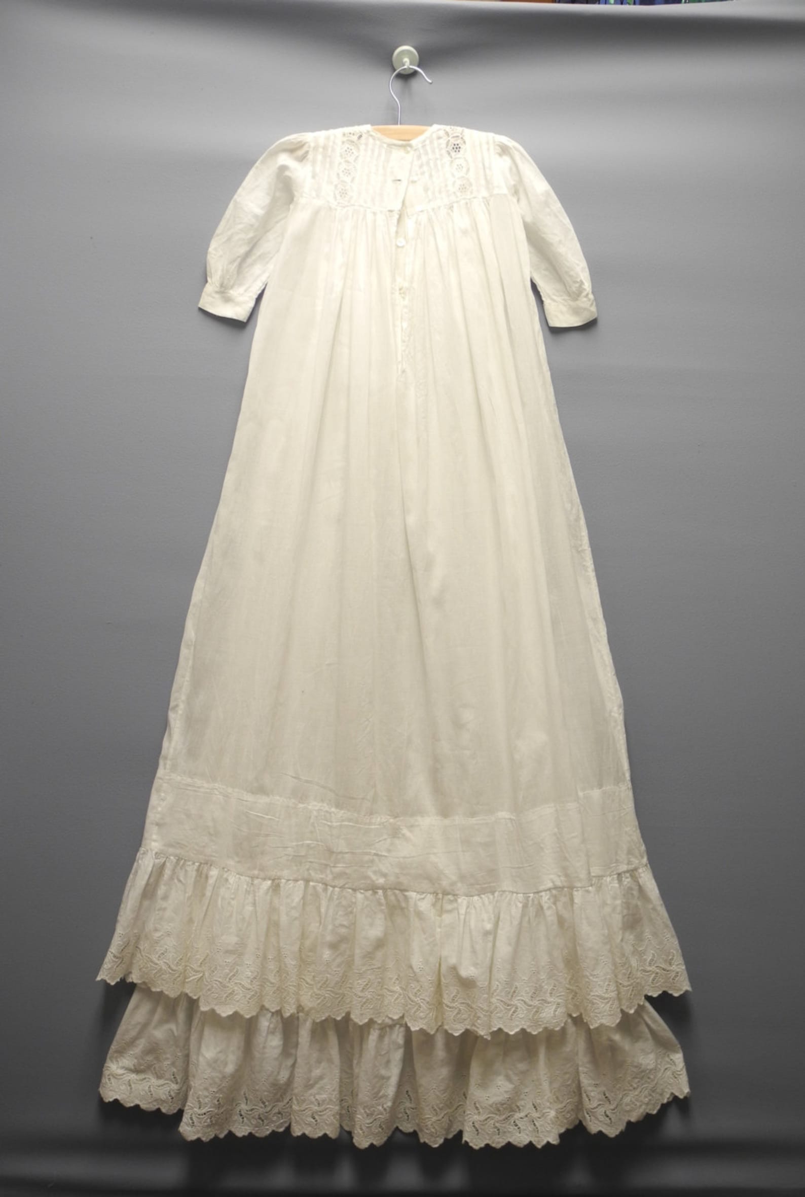 Vintage Baby Clothes 1910's Handmade White Ruffled Baby Etsy