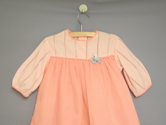 Vintage Baby Clothing | 1950's Coral Pink Kate Gr… - image 1