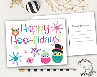 Holiday Postcard for Students – Happy Mail from Teacher