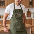 Personalized Embroidered Apron, Embroidered Chef Apron, Gift for Him, Apron for Man, Perfect Dad Gifts product logo