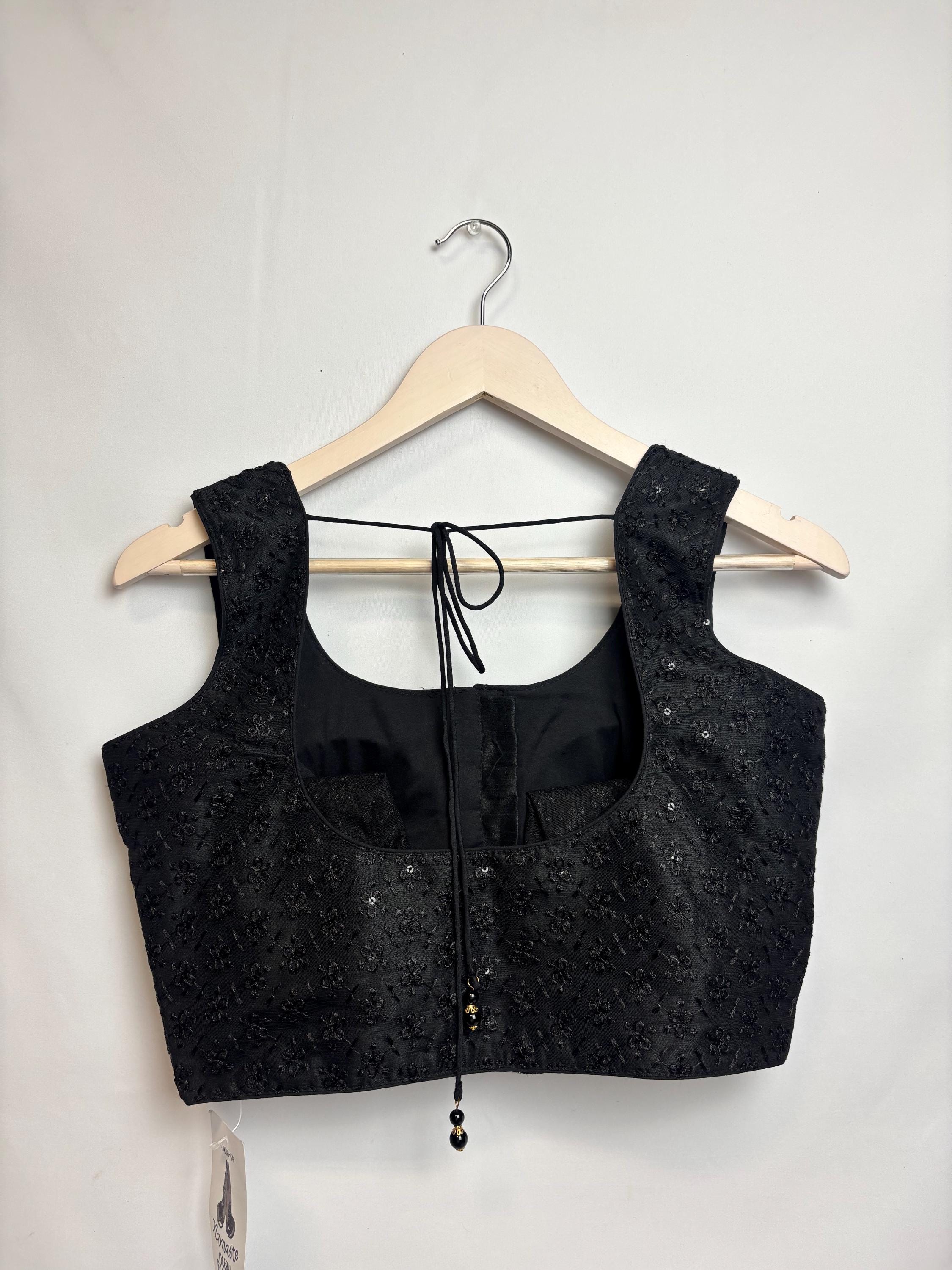 Front Hook Blouse/choi With Embroidery - Etsy