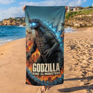 Godzilla Bathroom Accessories - Etsy