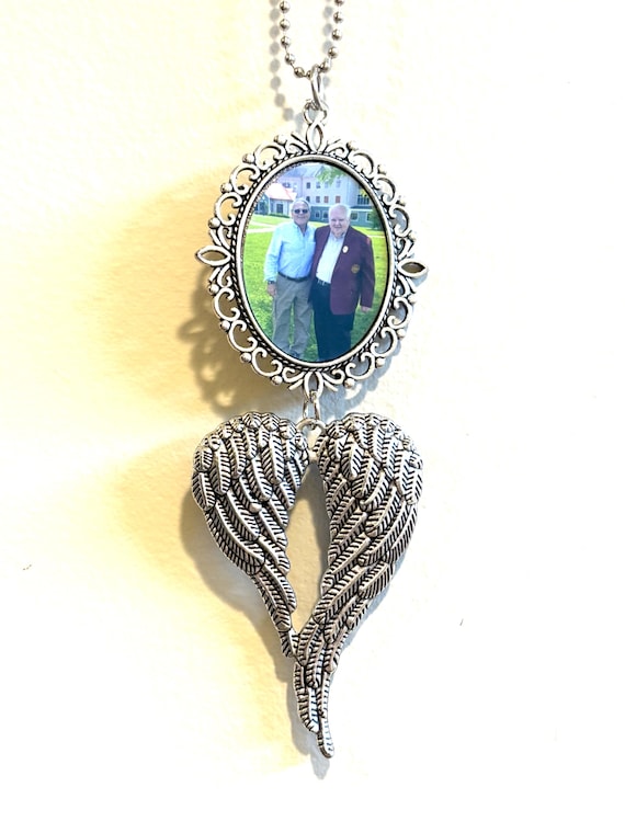 Angel Wings Car Accessories, Car Decor, Memorial Gift, Sympathy Gift, Friend Gift