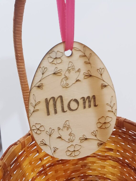 Easter Basket Tag, Easter Basket Tags, Personalized, Easter, Daughter Gift