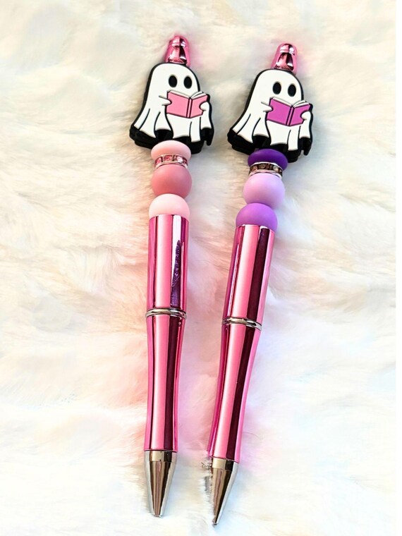 Spooky Season Beaded Pen, Book Lover Gift, Halloween, Daughter Gift