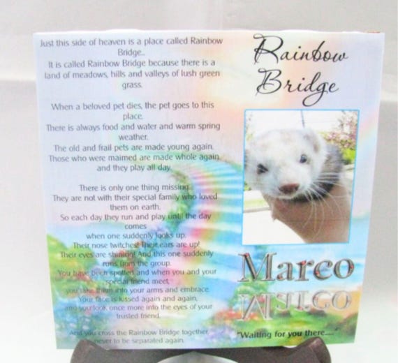 Personalized Pet Memorial Plaque, Dog Memorial, Cat Memorial, Pet Loss, Gift for Women, Gift for Men