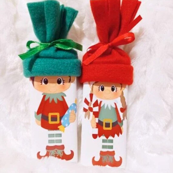 Unique Stocking Stuffers, Christmas Elf Chocolate, Christmas, Kids Gift