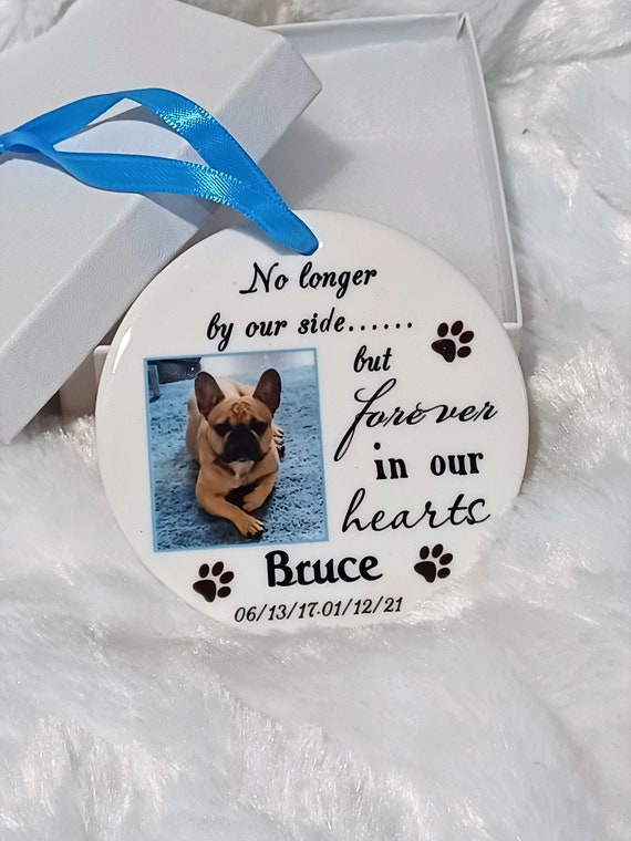 Personalized Pet Memorial Ornament, Pet Loss Gift, Christmas Gift, Gift for Women, Gift for Men, Family Gift