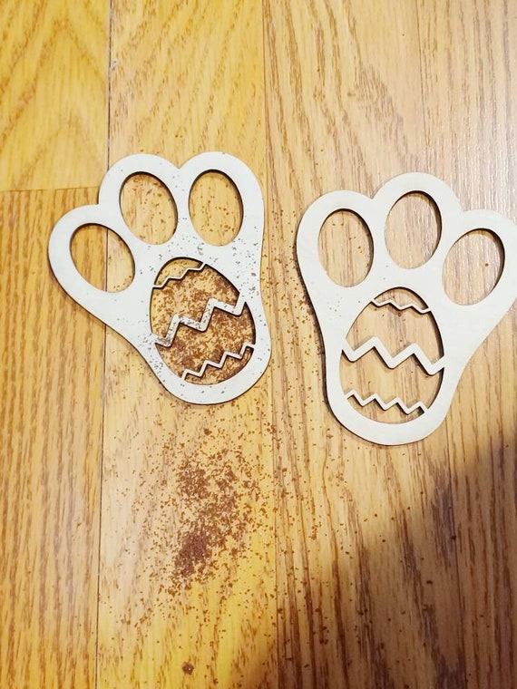 Easter Bunny, Stencil, Bunny Feet Stencil, Easter, Kids Gift