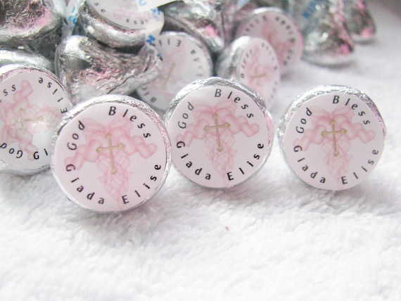 Baptism Favors Girl, Personalized Favors, Chocolate Favors, Guest Gift