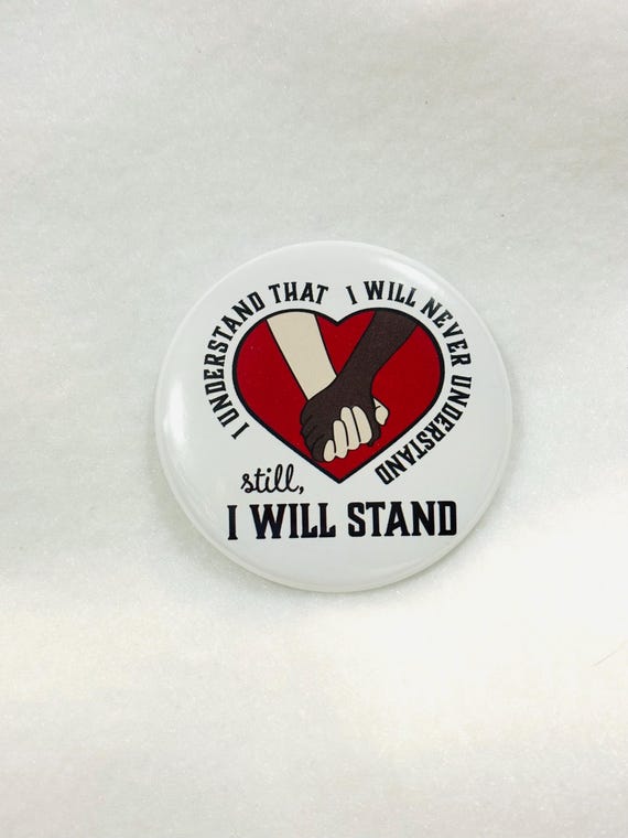 Black Lives Matter Button, Racial Equality, Friendship Gift