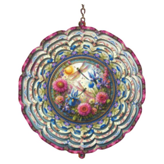 Dragonfly Wind Spinner, Dragonfly Gifts, Memorial Gift, Summer, Friend Gift