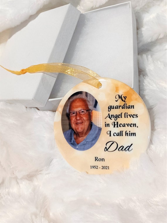 Christmas ornament - In Memory of - Memorial Ornament - Memorial Gift- Sympathy Gift