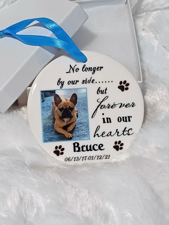Personalized Pet Memorial Ornament, Christmas Gift, Family Gift, Gift for her, Dog Memorial, Cat Memorial