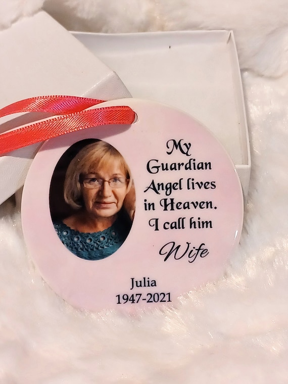 Memorial ornament, Christmas Ornament, Loss of Grandpa, Loss of Grandma, Loss of Dad, Loss of Mom, Gift for her, Gift for him