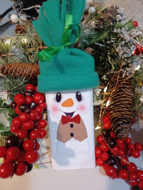 Stocking Stuffer, Chocolate Snowman, Christmas, Grandkids Gift