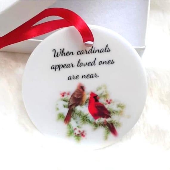 Memorial Ornament, Christmas, Bereavement, Gift for Loss of Loved One