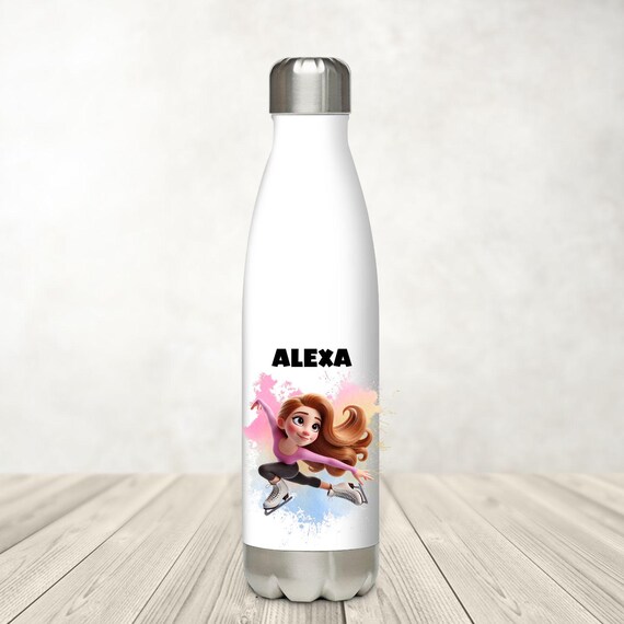 Figure Skating Gift, Water Bottle, Personalized, Figure Skater, Ice Skater, Competition, Coach Gift