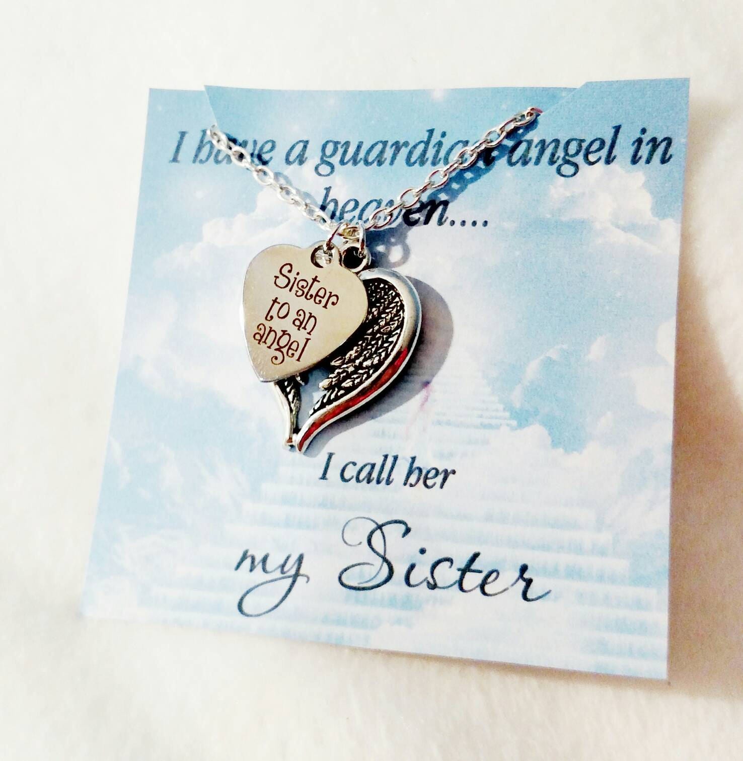 Sister Memorial Jewelry 2025