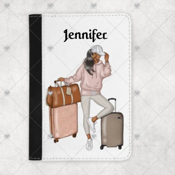 Passport Cover, Passport Holder, Black Girl Magic, Birthday, Traveler Gift, Best Friend Gift