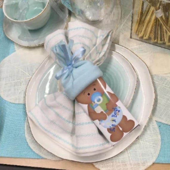 Prince Baby Shower Favors, Baby Shower, African American, Guest Gift