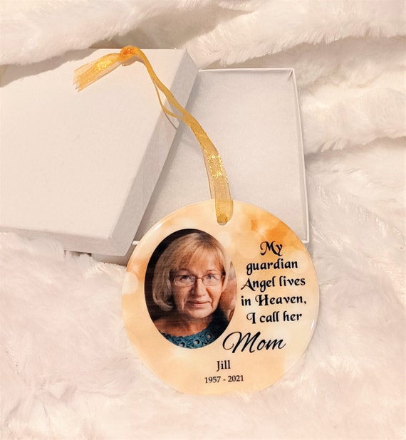 Christmas ornament - In Memory of - Memorial Ornament - Memorial Gift- Sympathy Gift