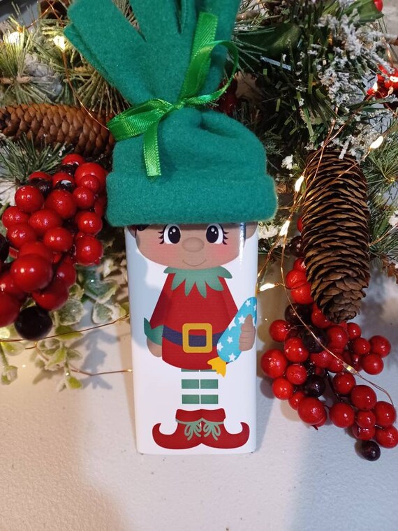 Unique Stocking Stuffers, Christmas Elf Chocolate, Christmas, Kids Gift