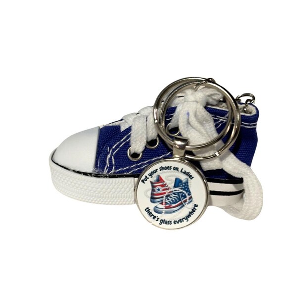 Kamala Harris keychain, Sneaker Keychain, Elections, Democrat, Harris Walz President