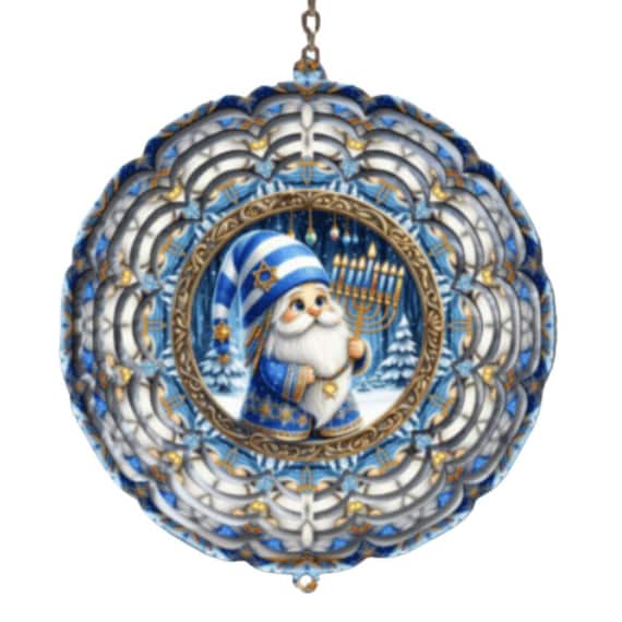 Hanukkah Decorations, Wind Spinner, Happy Hanukkah, Mother-in-law Gift