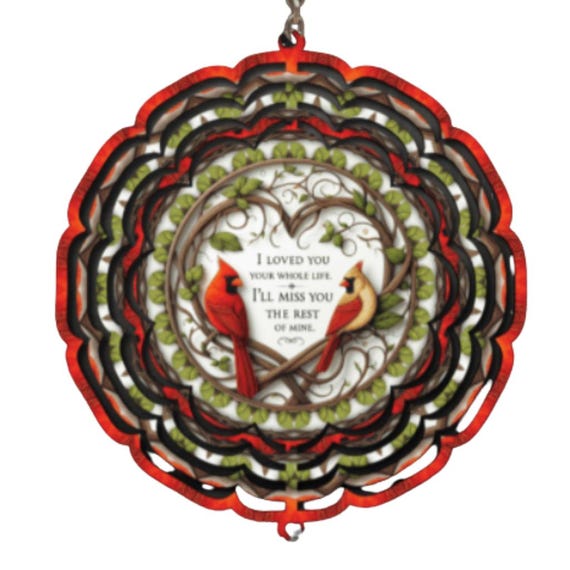 Memorial Wind Spinner, Sympathy Gift, Memorial Gift, Friend Gift