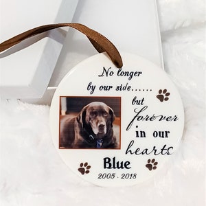 Pet Memorial Gift, Pet Memorial Ornament, Christmas Gift, Personalized Pet for Pet Lovers