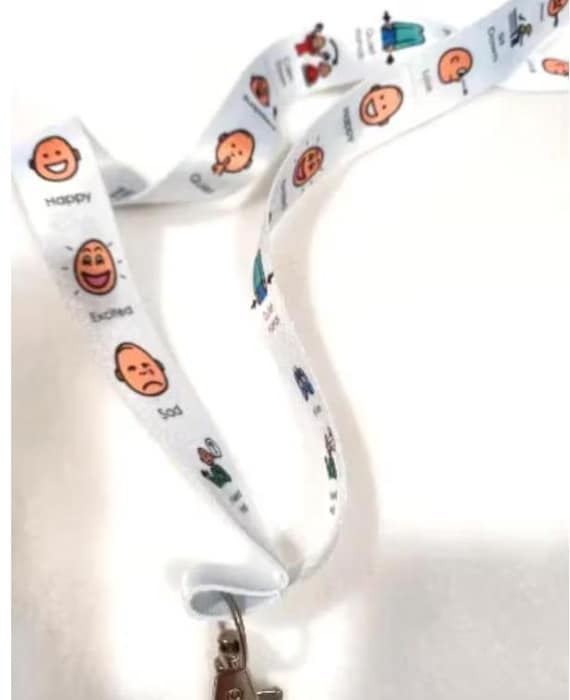 Lanyard, Teacher, Coach, ID Tag, Christmas Coach Gift