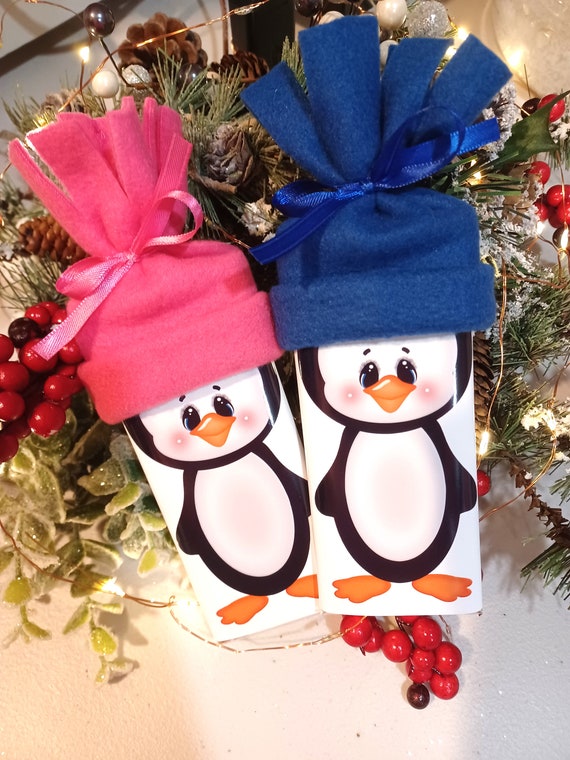 Christmas Gift for Coworker, Penguin, Chocolate, Secret Santa Gift, Stocking Stuffer