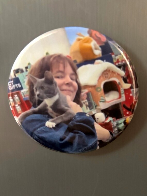 Photo Fridge Magnets, Personalized Magnets, Christmas, Gift for Mom