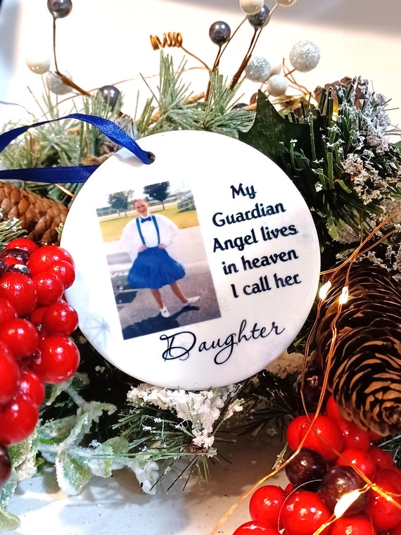 Memorial Ornament, Christmas Ornament, loss of child, loss of son, loss of daughter, gift for mom, gift for her, gift for dad