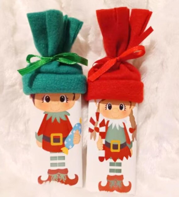 Stocking Stuffers, Elf Chocolate Gift, Christmas, Grandchildren Gift