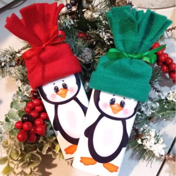 Stocking Stuffer - Stocking Stuffers - Christmas Gift - Gift - Personalized - Penguin Gift Chocolate - Gifts under 15