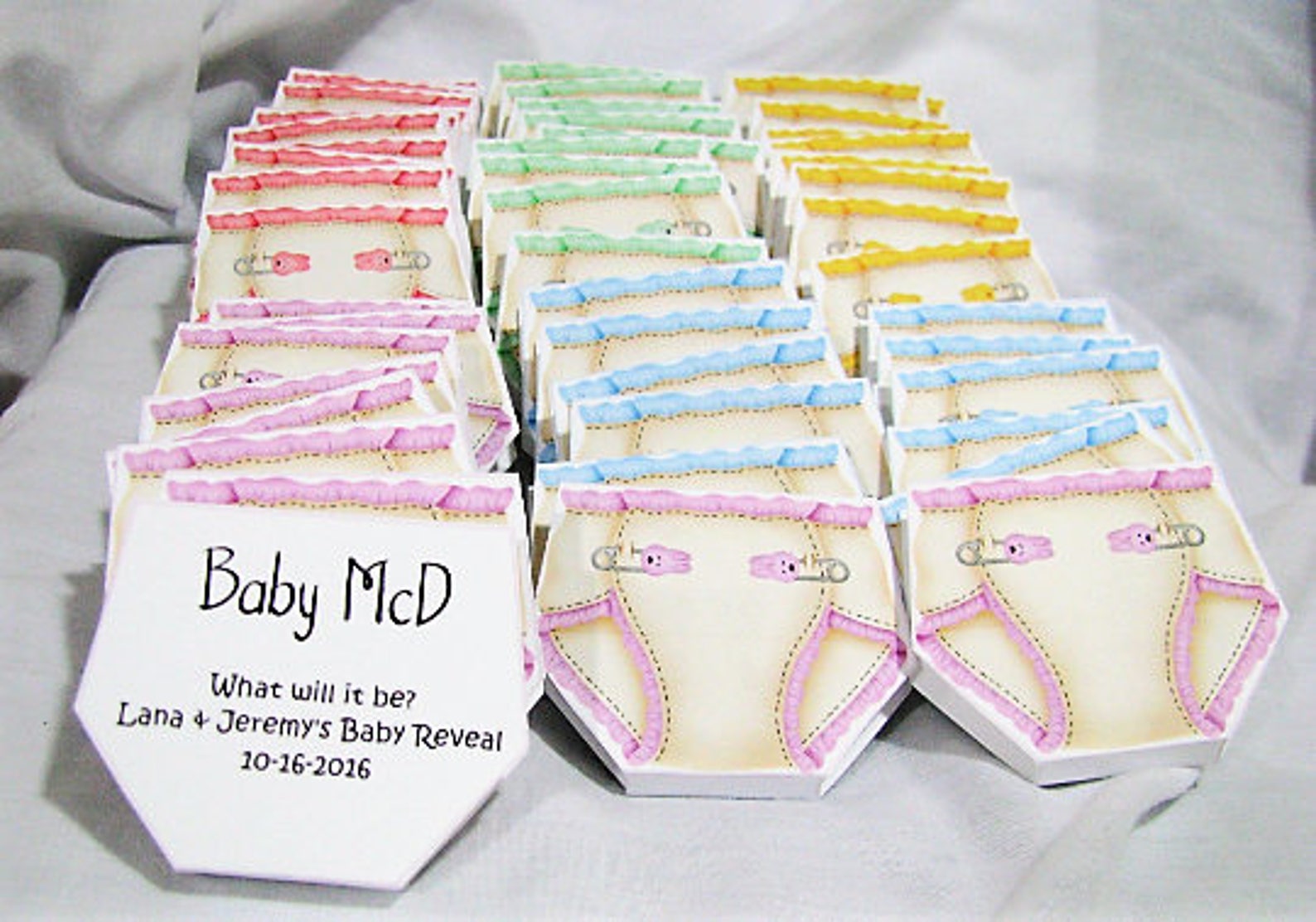 Personalized Baby Shower Favors Mints or Cute Announce Etsy
