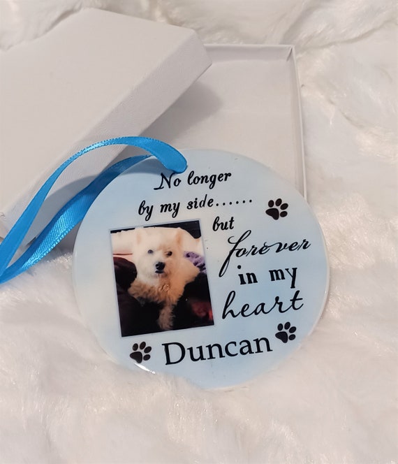 Pet Memorial Ornament, Christmas Ornament, Pet Loss, Gift for Men, Gift for Women, Family Gift