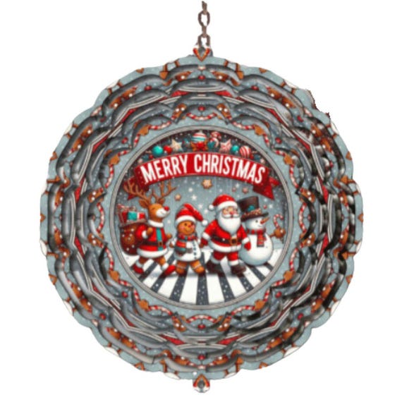 Christmas Wind Spinner, Christmas Decor, Daughter Gift