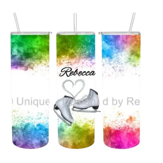 Figure Skating Personalized Tumbler, Birthday, Coach Gift, 21st Birthday Gift for Her