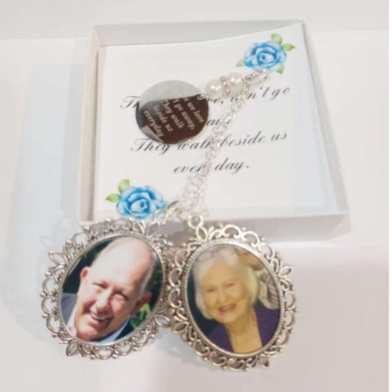 Wedding Bouquet Memorial Charm, Bridal Bouquet, Wedding, Bride Gift