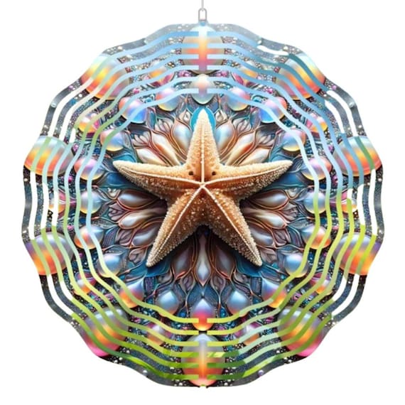Make a Difference Wind Spinner, Thank You gift, Coach Gift, Starfish Story, Inspirational Gift