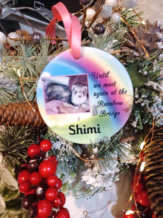 Pet Memorial Ornament, Dog Memorial, Pet Loss, Friend Gift