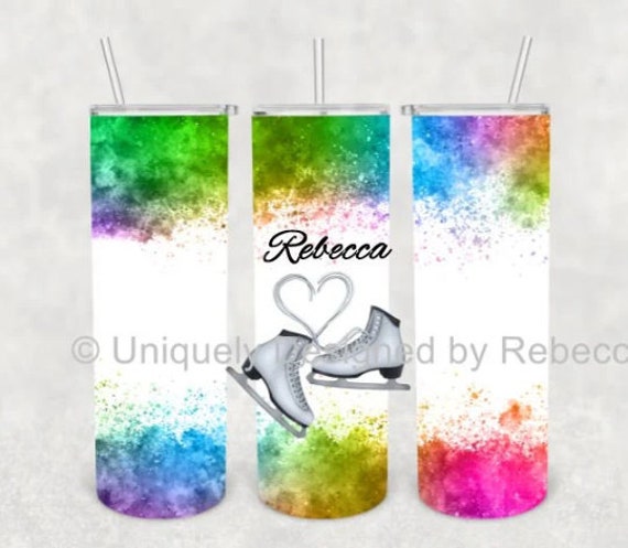 Figure Skater Gift, Ice Skater Tumbler,  Birthday, Gift for Figure Skater