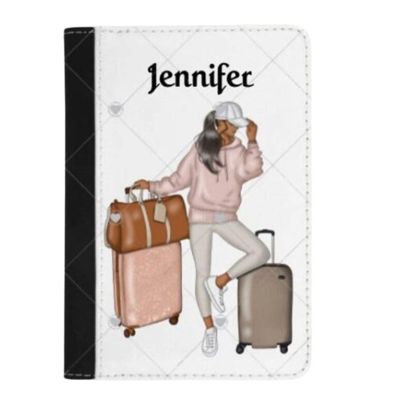 Passport Cover, Passport Holder, Black Girl Magic, Birthday, Traveler Gift, Best Friend Gift