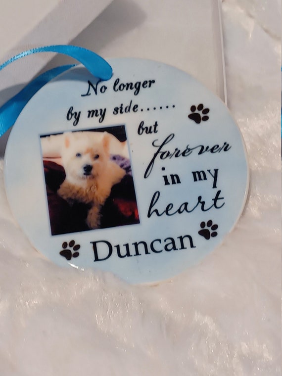 Personalized Pet Memorial Christmas Ornament, Christmas Gift, Gift for Her, Family Gift